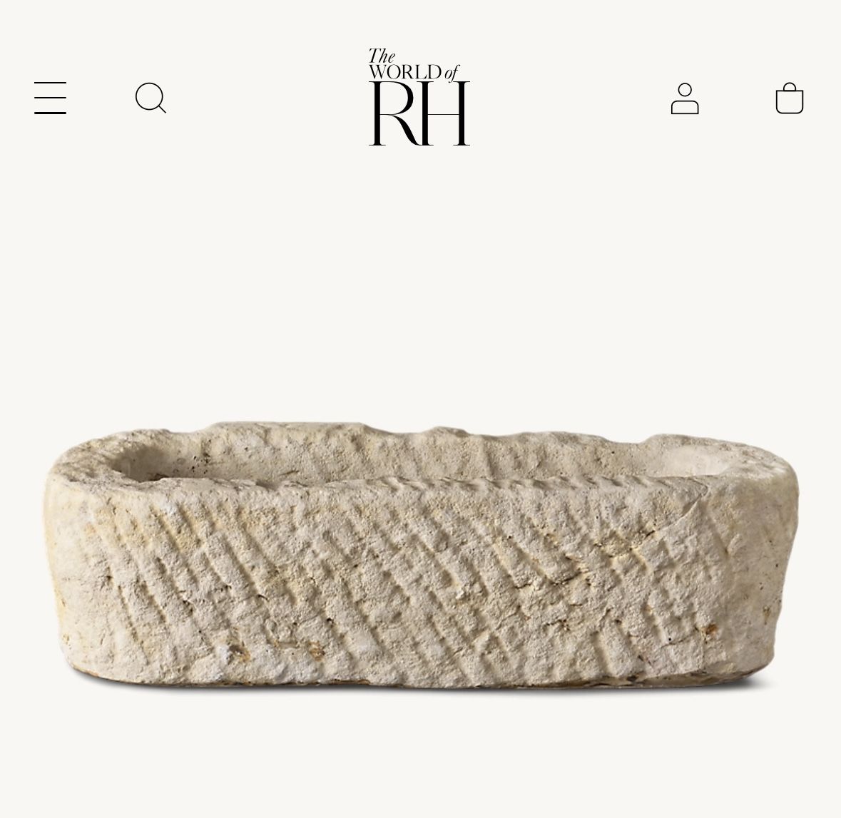 Rustic Pot Restoration Hardware