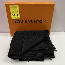LOUIS VUITTON Black Shine Monogram Shawl Scarf/Wrap for Sale in Gilbert, AZ  - OfferUp
