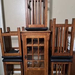Set Of 5 Bar Stools 