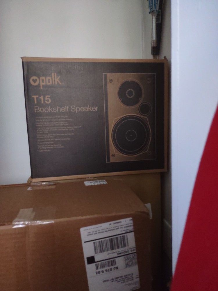 Polk audio Speakers, Model T15 Brand New In Factory Package