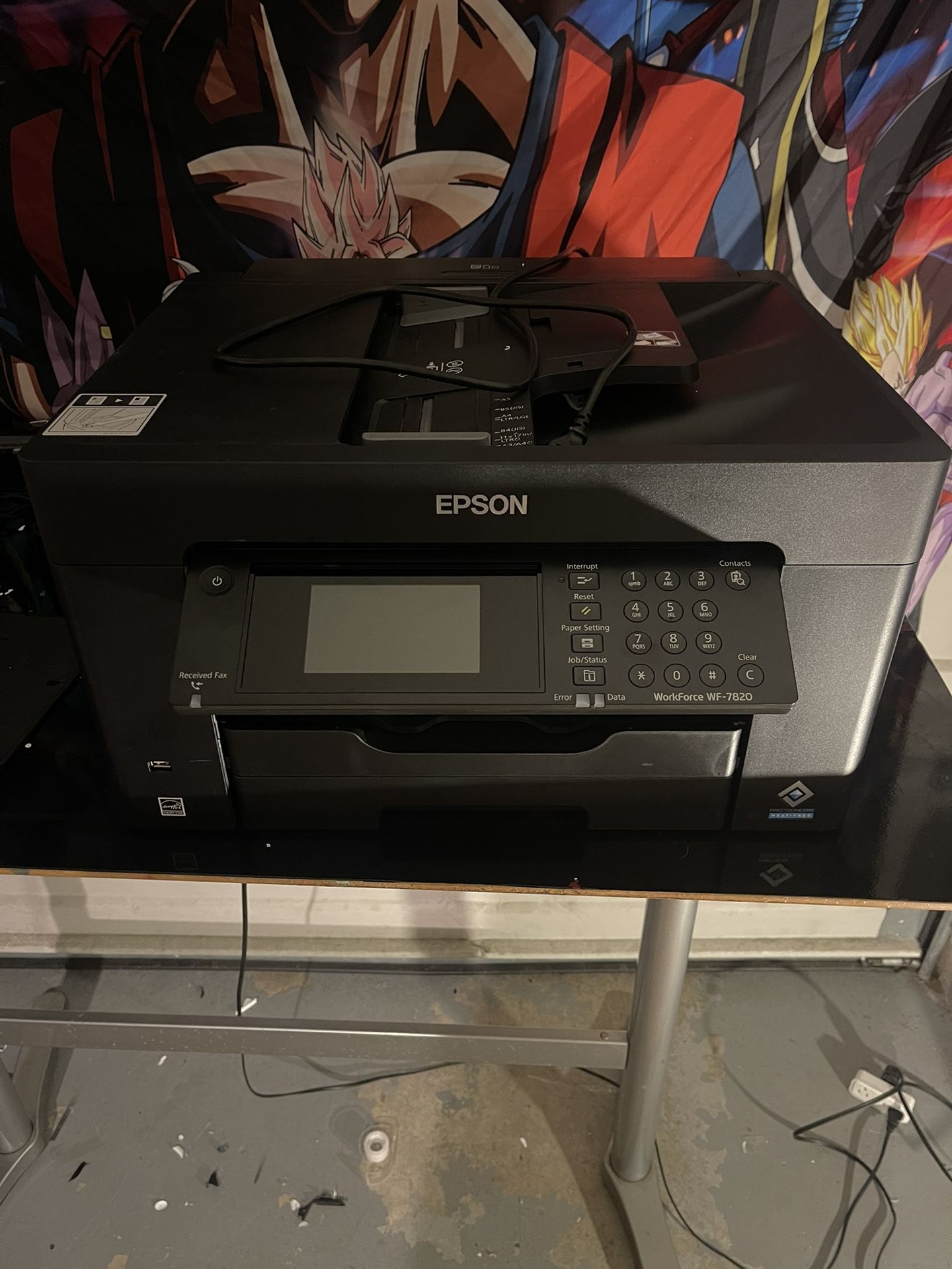 Epson Workforce wF-7820 Printer