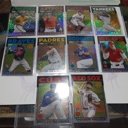 10total 2021 Topps Chrome 35th Anniversary