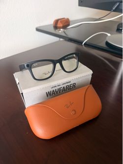 Ray-Ban Meta Wayfarer Gen 1 - Matte Black - Clear/Graphite Green Transitions