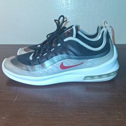 Nike mens air max axis sport red platinum