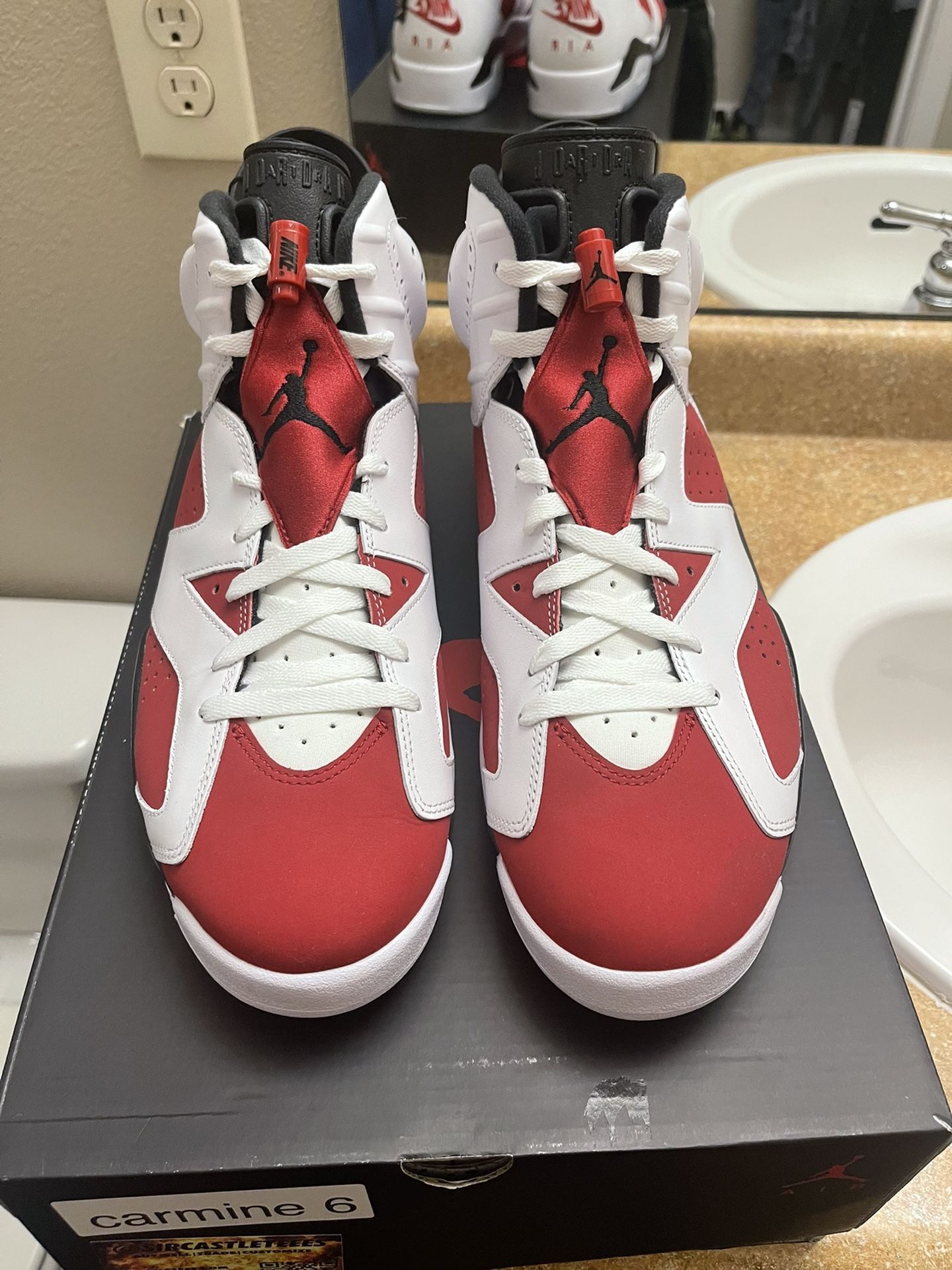 Carmine 6’s Sz 12