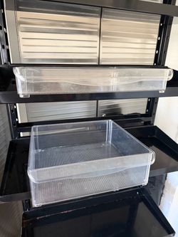 Fridge storage drawers