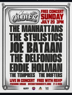 Two VIP Tickets Oldies Concert