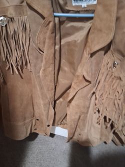 Suede tan jacket