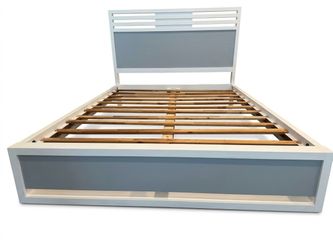 Queen Bed Frame for Sale - repainted