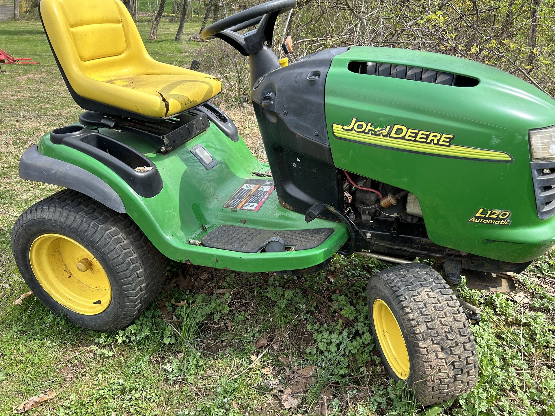 John Deere Ride On Mower (AS IS) 