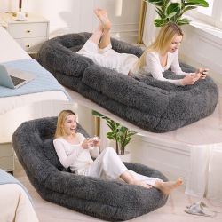New Comfy Human / Dog Sofa Bed.  Plush Fabric.  5 Adjustable Gears.  Multiple Colors.  Free Delivery!
