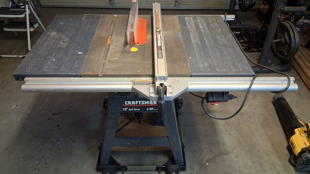 Table Saw 10" and Stand