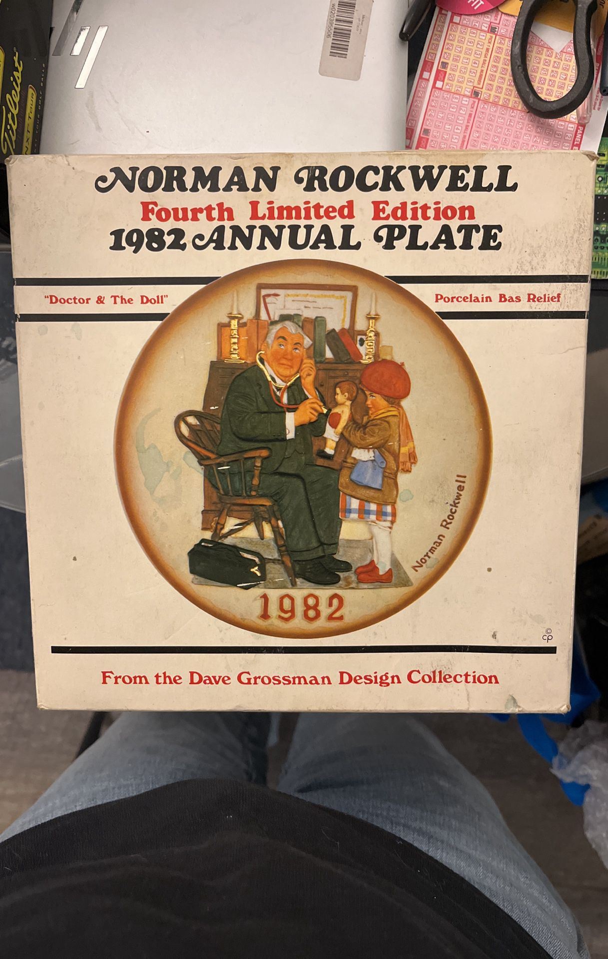 Norman Rockwell Vintage Plate