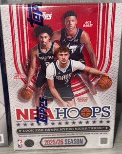 Topps nba hoops blaster box