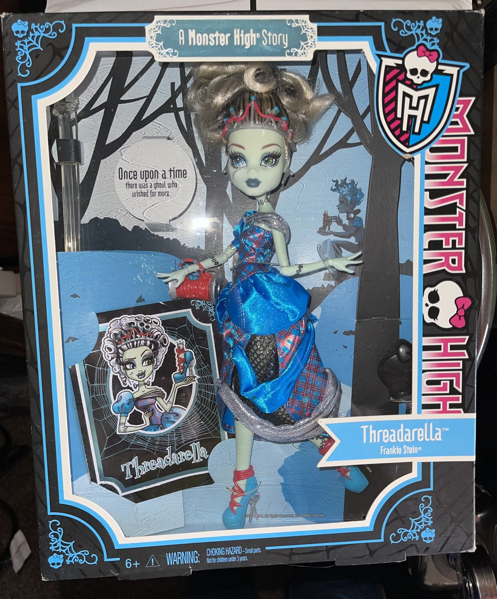 Monster High Threaderella Frankie Stein Doll NIB