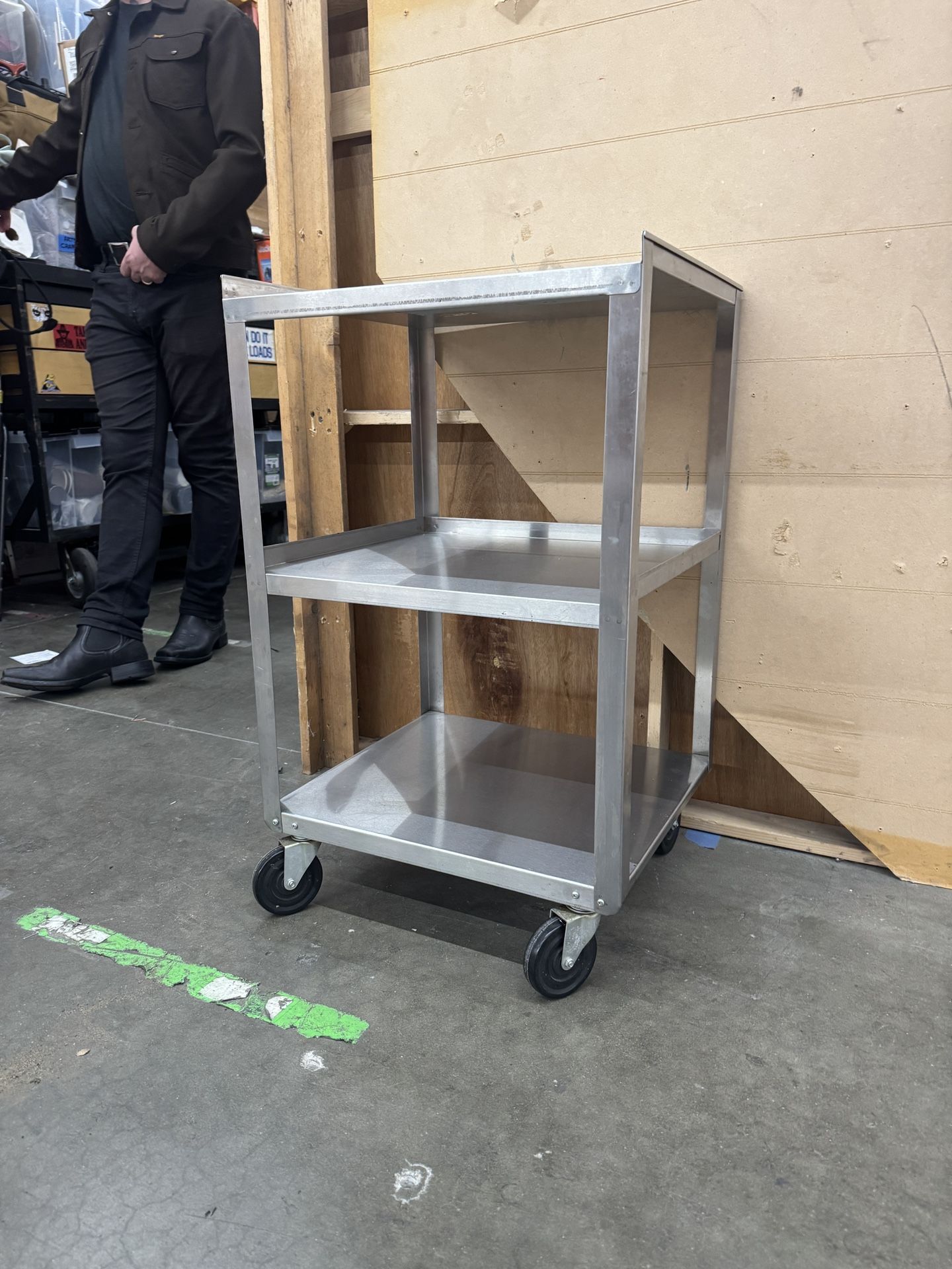 Stainless Steel Rolling Cart