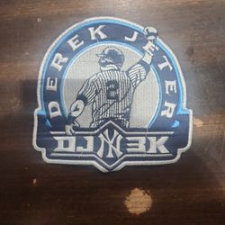 New York Yankees Derek Jeter Patch