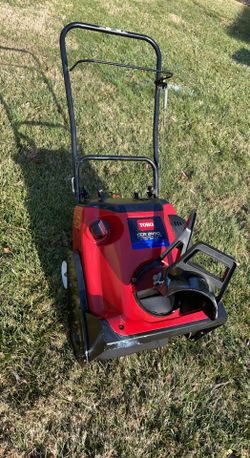 Toro Snowblower Single Stage Snow Blower 2 Cycle Gas