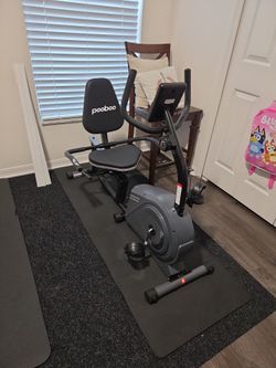 Pooboo Recumbent Exercise Bike