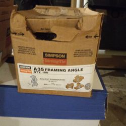 Simpson A35 Framing Angle 1 Case Qty 100