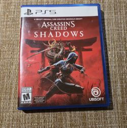 Assassin's Creed Shadows PS5
