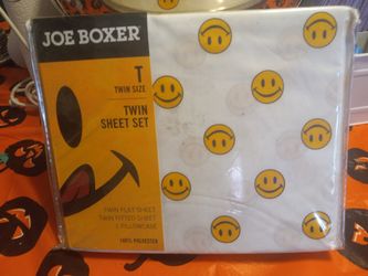 Joe Boxer Twin Sheet Set