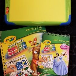 Crayola Color Wonder Coloring Lapboard And Books