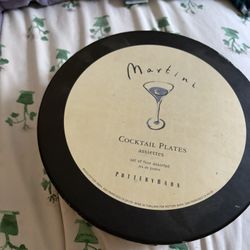 Pottery Barn Cocktail Plates
