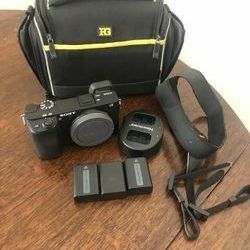 Sony A6300 With Two Lenses

