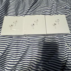 3 Pairs of air Pods Pro 2nd Generation 