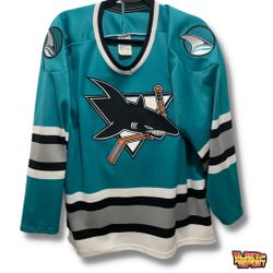 Vintage san cheap jose sharks jersey