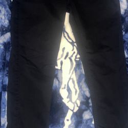 Vans Authentic Chino Slim Fit Black Pants Mens Size 36