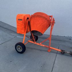 Essick Towable Electric Cement Mixer