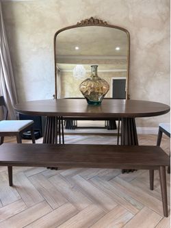 Dining Set ( Plank and Beam )