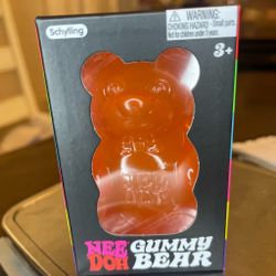 Needoh gummy bear in orange