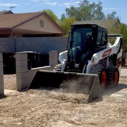 Bobcat For Leveling & Grading