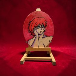Original Anime Portrait (questions in scarlet)