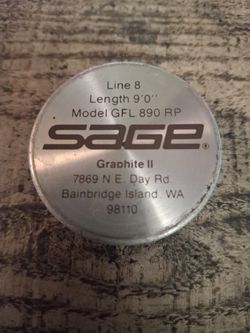 Sage Graphite ll fly rod Model GFL 890RP