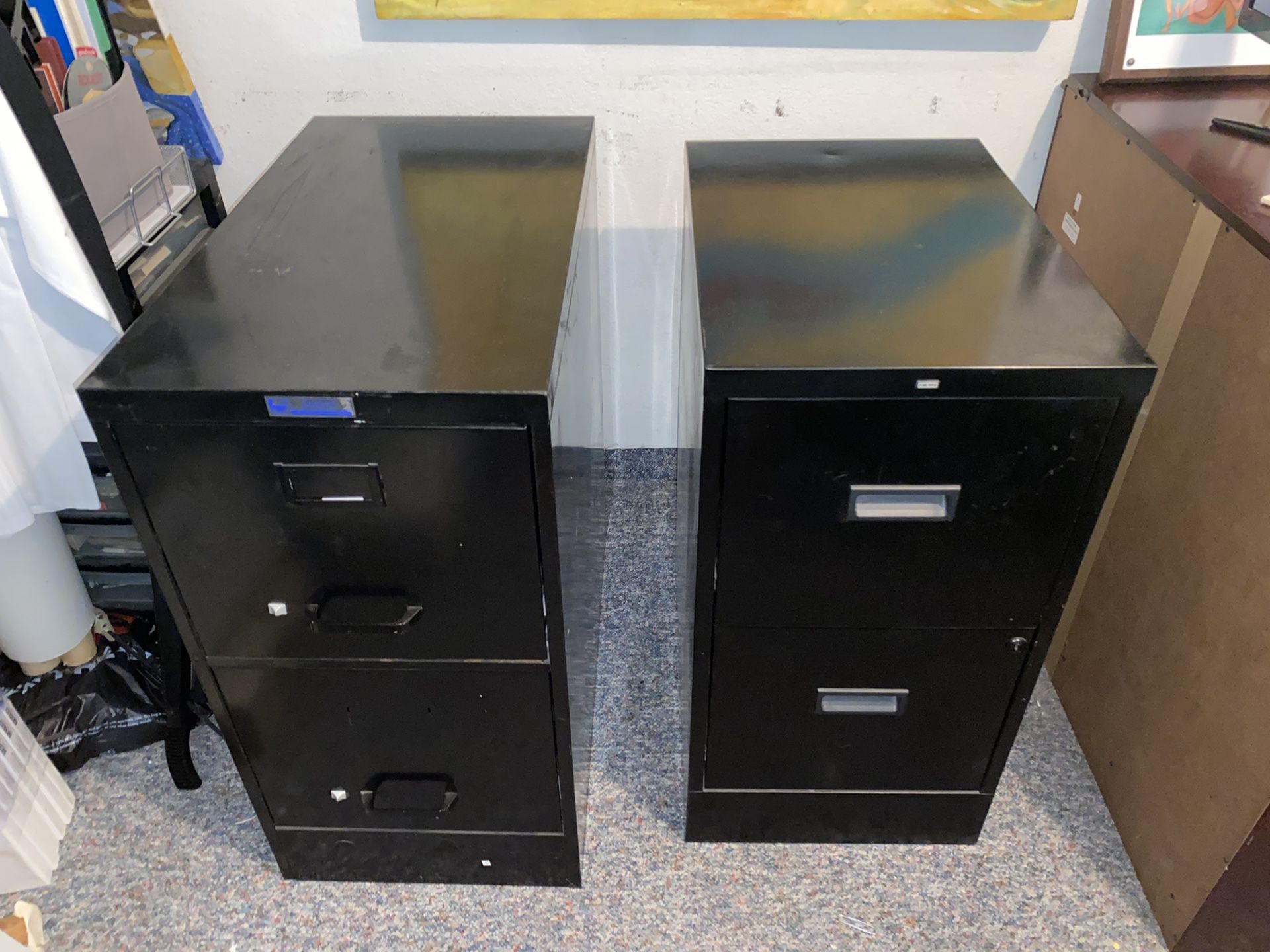 Hon & Century 2 drawer file cabinets