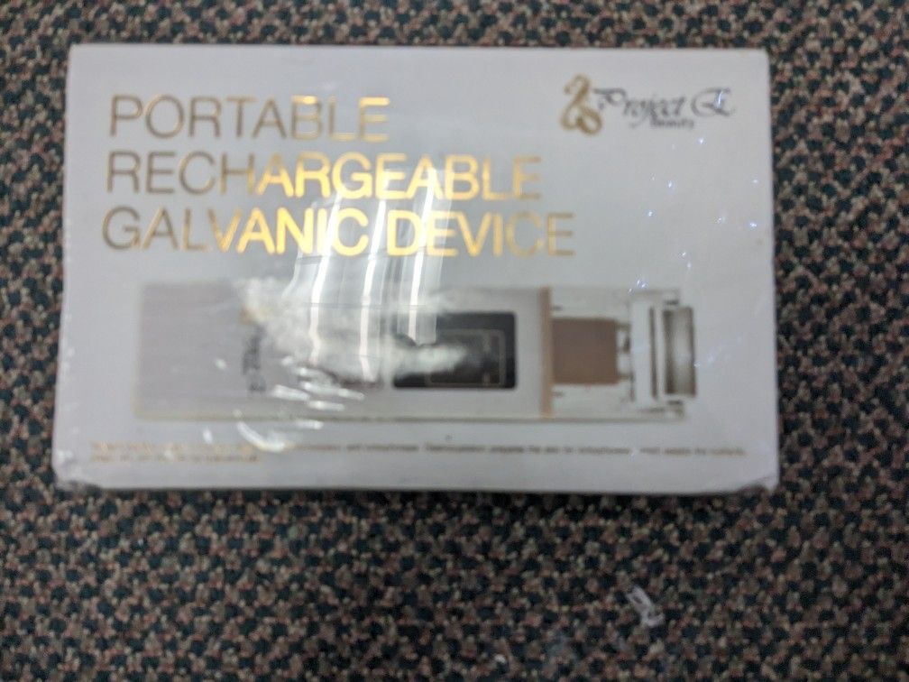 Portable Rechargeable Galvanic Device