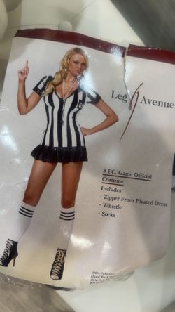 S/M Halloween Costume, Dress Only Referee Game Time