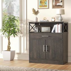 Dark Brown Sideboard Cabinet - DNGG9840 (HN)