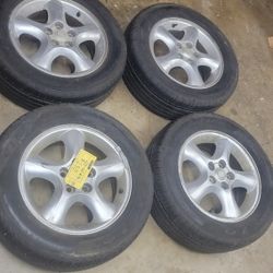 215/60 R15 Tires with 5 Lug RIMS