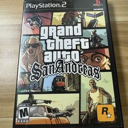 PS2 GTA San Andreas 