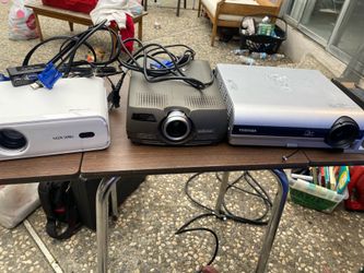 All 3 projectors $30