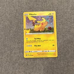 Pokémon Pikachu General Mills 25th Anniversary Holo Foil Promo Card 🔥