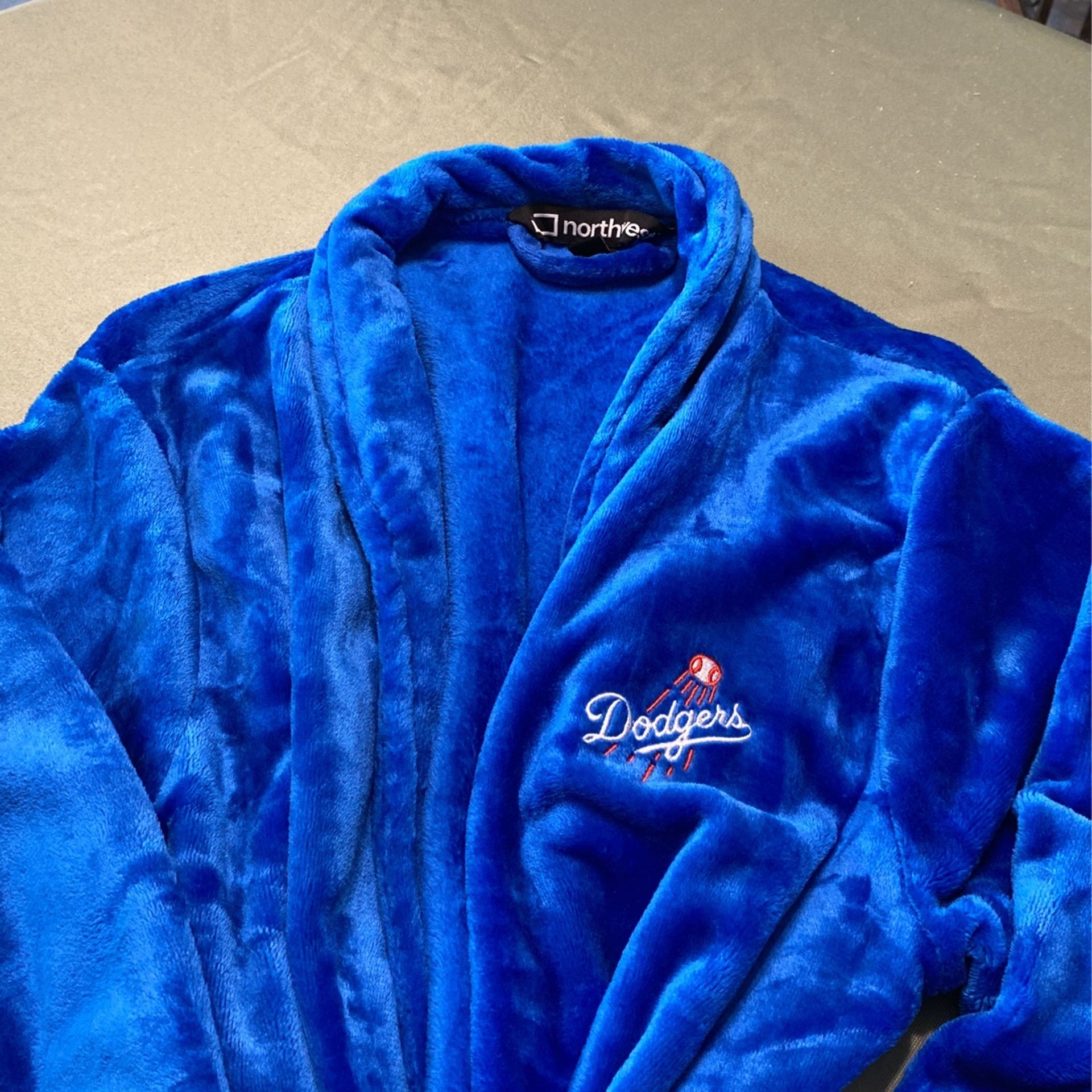 Dodgers Genuine Velour Bath Robe Sz XXL