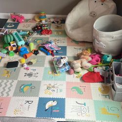 Toddler Play Mat And Chair