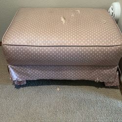 Ottoman - Needs To Be Covered Or Upholstered