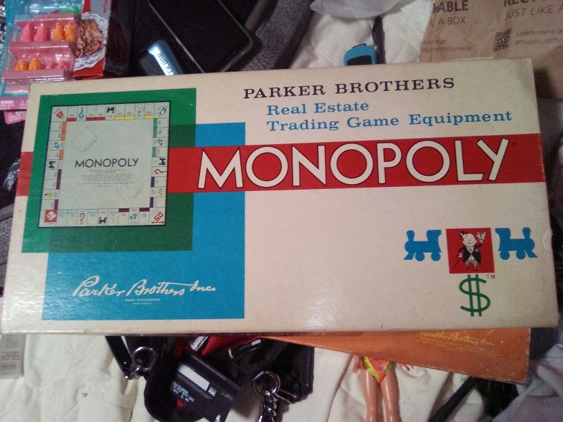 Vintage 1951 Monopoly Game
